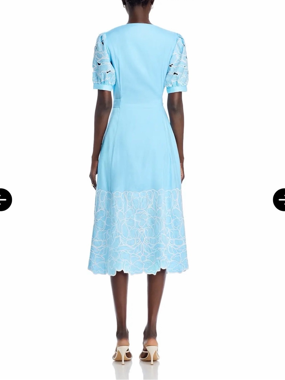Elie Tahari The Jade Eyelet Dress - Picture 3 of 6